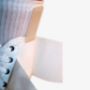 Detail of White Ankle Brace or Guard Strapping